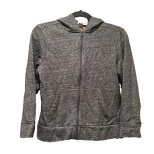 Old Navy Gray Hoodie Size L Cotton Blend